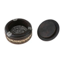 Creative Wooden Ashtray with Lid Thai Style Craft Bussiness Gift Decor Small