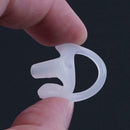 Soft Ear Bud for Covert Acoustic Tube Earpiece for Two-way Radio(White M)