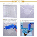 High Pressure Drain Blaster Air Pump Sink Toilet Plunger Clogged Pipe Clean F2E5