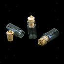 10Pcs Novelty Glass Wishing Bottles, Message Jars Weddings Wish Jewelry Hanging