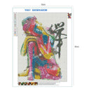 5D DIY Full Drill Diamond Painting Colorful Buddha Cross Stitch Embroidery Decor
