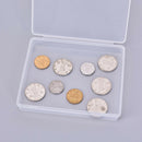 Transparent Plastic Box Playing Cards Container PP Storage Case Coin Container3C