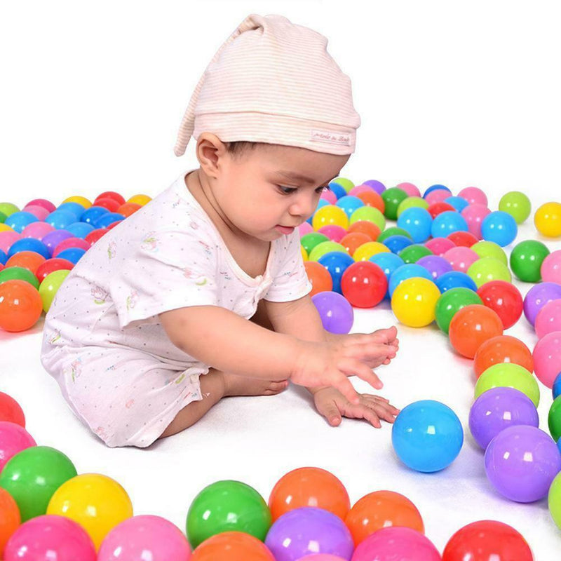 100pcs Eco-Friendly Colorful Ocean Wave Soft Balls Pool Outdoors Baby Toys
