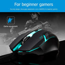 K2 Optical Mouse USB Wired Colorful Backlight Gaming Mouse for PC Computer