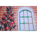 3x5ft Christmas House Retro Vinyl Studio Photo Backdrop Photography