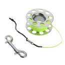 Steel Scuba Dive Reel Corrosion Resistant High Visibility Diver Reel Clip Green