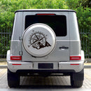 Car Stickers NSWE Mountains Compass Offroad Hood Decals PVC Styling Graphics