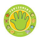 4pcs Kids Baby Introspection Palm Stickers Parents Punishment Patch Toys