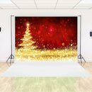0.9x1.5m Christmas Tree Lighting Background Fabric Child Photo Studio Home Decor
