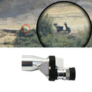 1*Mini 8X 20mm HD Pocket Corner Optical Monocular Telescope Microscope Eyepiece