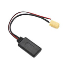 Car Stereo Mini Iso 6 Pin Bluetooth Module Music Adapter Aux Audio Cable Fo