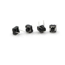 20pcs 2 pins Middle Feet 6*6*5mm Switch Tactile Push Button Switches Gn