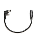 5.5x2.5mm DC Power Plug Male Right Angle To 5.5x2.1mm Female Adapter Cable  BX