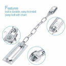 Handy Home Safety Burglarproof Chain Door Guard Security 1x Latches Cabinet