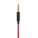 Dual Coil 3.5mm Wired In Ear Headsets Volume Control For Heavy Bass