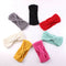 7pcs Baby Kid Winter Warm Headband Turban Wool Knitted Earmuffs Hairband