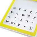 Transparent Calculator Clear Scientific Calculator Solar Energy Led Clear C V1H7