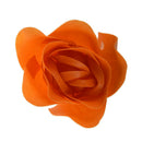 6 Pcs Rose Flower Scented Bath Soap Petals Orange w Heart Shape Box