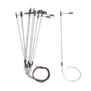 10Pcs 1: 100 H0 Modeling Led Street Lamps Lamp Layout For Train Railroad