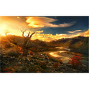 1000 Pieces DIY Assembling Sunset Scenery Puzzles Educational Toys Gifts