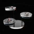 2pcs Round acrylic rack earring display stand Jewelry Store Show Holder