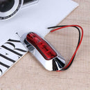 2pcs Waterproof 2LED Truck Trailer Side Marker Blinker Lights Signal Lamps