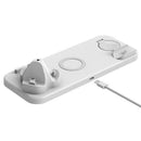 6 In 1 Qi 15W Fast Wireless Charging Station Type C USB Charger Stand DockB Kw
