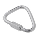 Durable Stainless Steel Triangle Screw Locking Hook Quick Link Clip Buckle