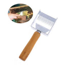 Stainless Steel Bee Hive Uncapping Honey Fork Scraper Shovel Beekeeping Tool OZ