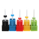 5 Pieces Fine Medium Coarse Electric Ceramic Nail Drill Bit Manicure Grinding