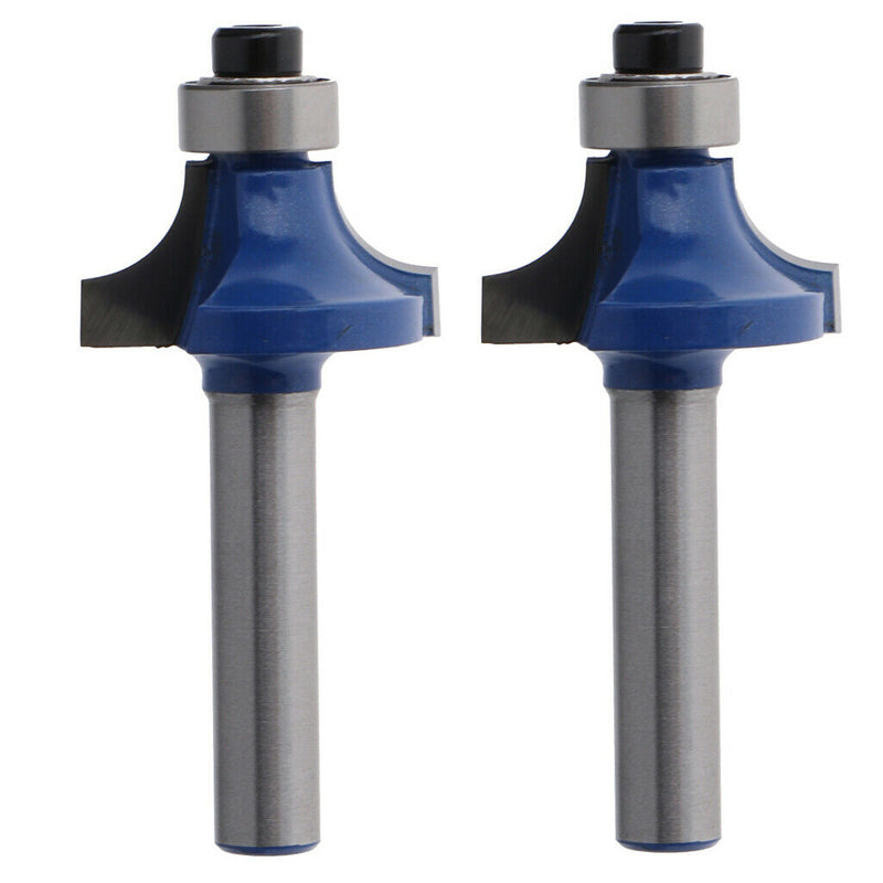 2pcs 1/4 Shank Woodworking Router Bit, Metric Cutter, Flush Trim Routing Bits