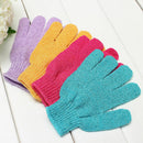5PCS  Exfoliating Shower Skin Care Back Body Scrub Cleaning  Bath Gloves.AU