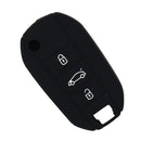 Car Key Protive Cover Holder for BUICK Flip Folding Remote Key Fob Black