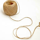 1 Roll 1.4 Metre Jute Twine Cord Dia Hemp Rope Pack Packaging Accessory DIY X7U5