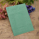 Merry Christmas DIY Scrapbooking Plastic Embossing Template Folder Stencil A