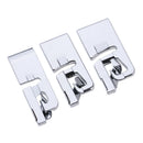 3pcs Sewing Machine Foot Presser Narrow Rolled Hem Feet Sewing Accessories