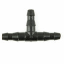 100Pc Plastic Tee joint Hoses Coupling Connector Irrigation Drip System 4mm/7mm