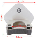 Adhesive Wall Mounted Mop Holder Broom Hanger Clip Hook Bathroom OrganizerJC,a3C