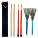 Musical Drum Repair Parts Drum Sticks, Wire Brushes And Rods Drum Brushes