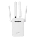 Wifi Repeater Wireless Router 300Mbps Range Extender Signal Booster w/ 4 Antenna
