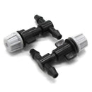 30pcs Spray Nozzle + Three-Way Connection Nozzle Irrigation Water Control S B2P7