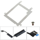 Hard Disk Drive Caddy Tray Bracket SATA Cable Connector For Latitude Dell E7440