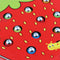 Catch Insect Game Toys Set, 10 Worms, Gift for Kids 3+,Strawberry