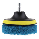 Set of 6 Scrub Brush Pads and 4 Inches Drill Power Brush Tile Scrubber Scouring
