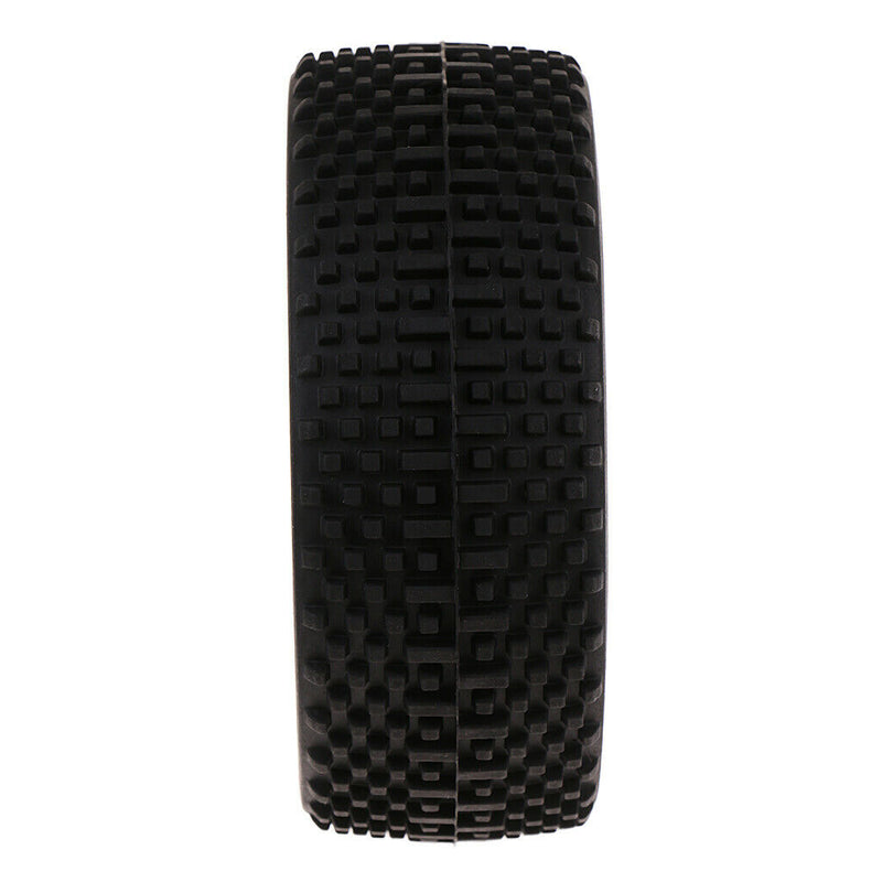 4 Pieces 17mm Hub Wheel Rim & Tyres for HSP HPI1:8  RC Car Buggy