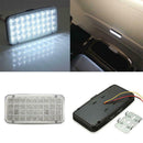 Car Ceiling Dome Roof Interior 12V 36 LED Rectangle Light Reading Lights White