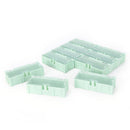 10pcs Anti-static SMT SMD Kit Lab chip Components Screw Storage Box Case JR
