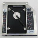SATA 2nd HDD SSD Hard Drive Caddy for 9.5mm Universal CD / DVD-ROM Optical Bay
