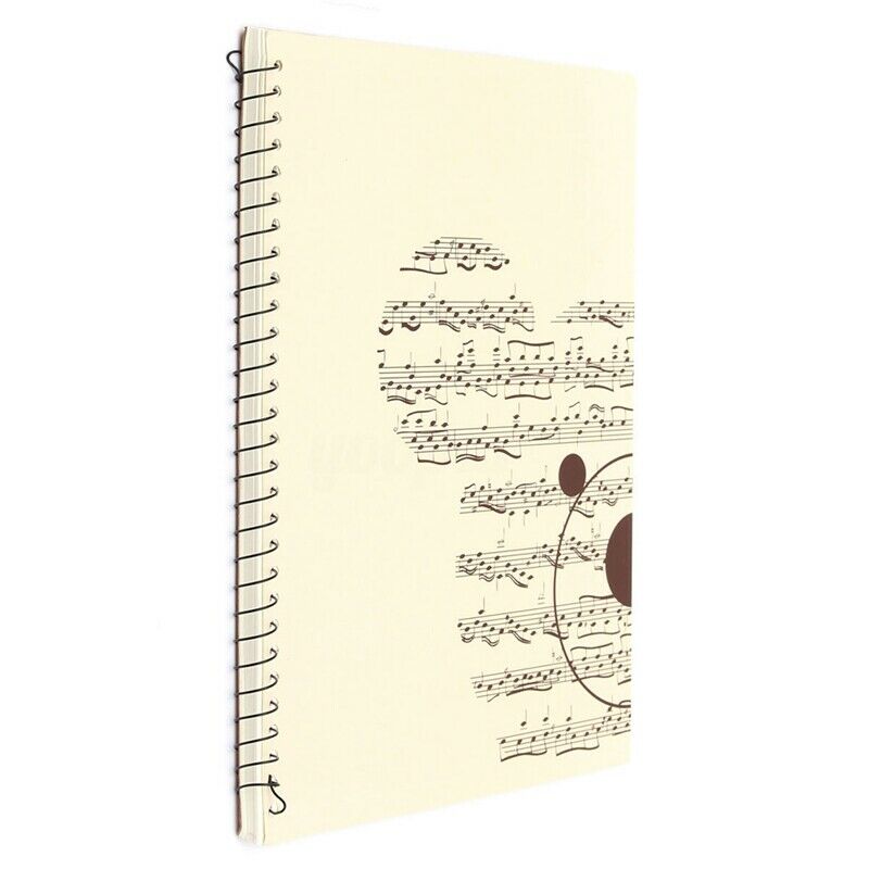 50 Pages small Bear Musical Sheet Manuscript Paper Stave Notation Notebook