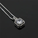 Fashion Crystal Charm Pendant Jewelry Chain Chunky Statement Choker NecklacSEAU